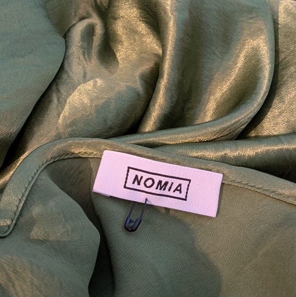 Nomia Crossback bias slip dress 6 - Picture 7 of 11